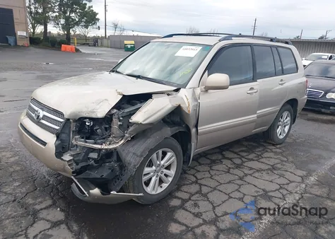 2006 Toyota Highlander Hybrid V6 z USA, uszkodzony, nr VIN JTEDW21A460013731